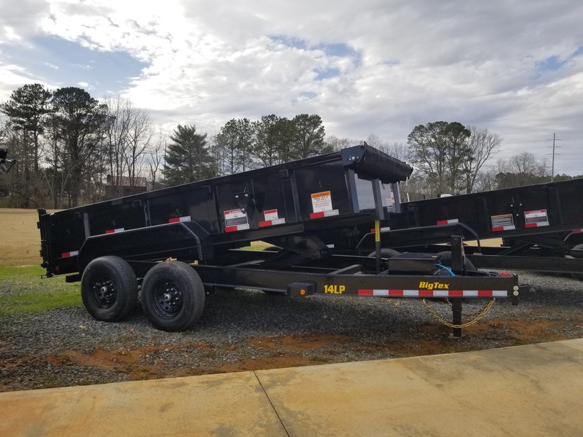 7x14 Big Tex Dump Trailer $373 per Mo. for saleIn Chatsworth, GA